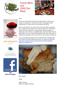 What's for Supper email